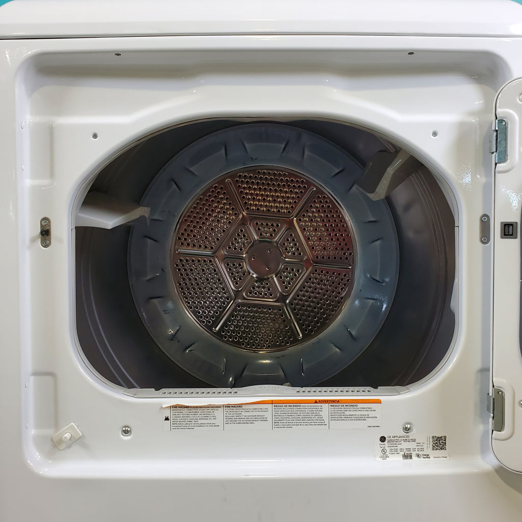 Pictures of Neu Elite GE High Capacity Impeller Washer & Gas Dryer Set: 4.6 cu. ft. High Capacity Impeller Washer With Extra Water Cycle / Option & 7.4 cu. ft. Gas Dryer With Auto Sensor Dry - Certified Refurbished - Neu Appliance Outlet - Discount Appliance Outlet in Austin, Tx