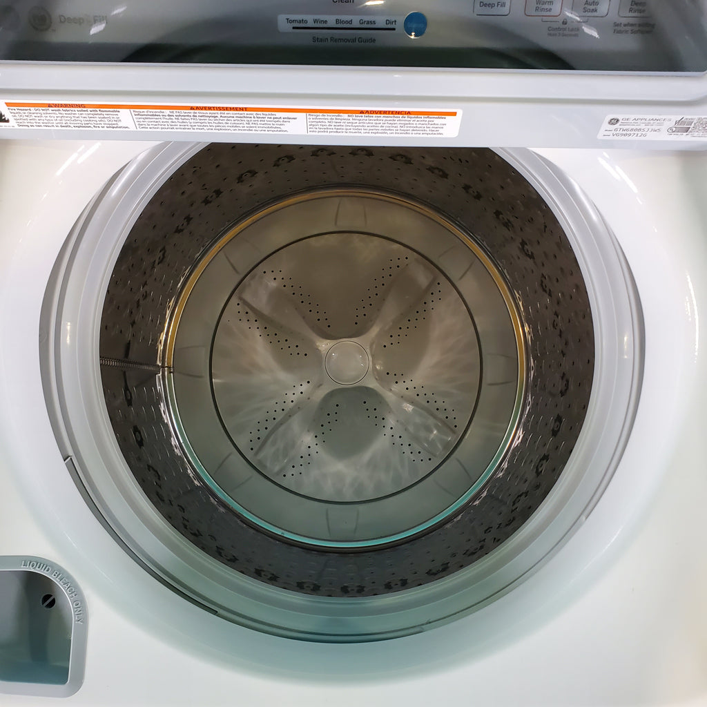 Pictures of Neu Elite GE High Capacity 4.6 cu. ft. Impeller Top Load HE Washing Machine With Extra Water Cycle / Option - Certified Refurbished - Neu Appliance Outlet - Discount Appliance Outlet in Austin, Tx