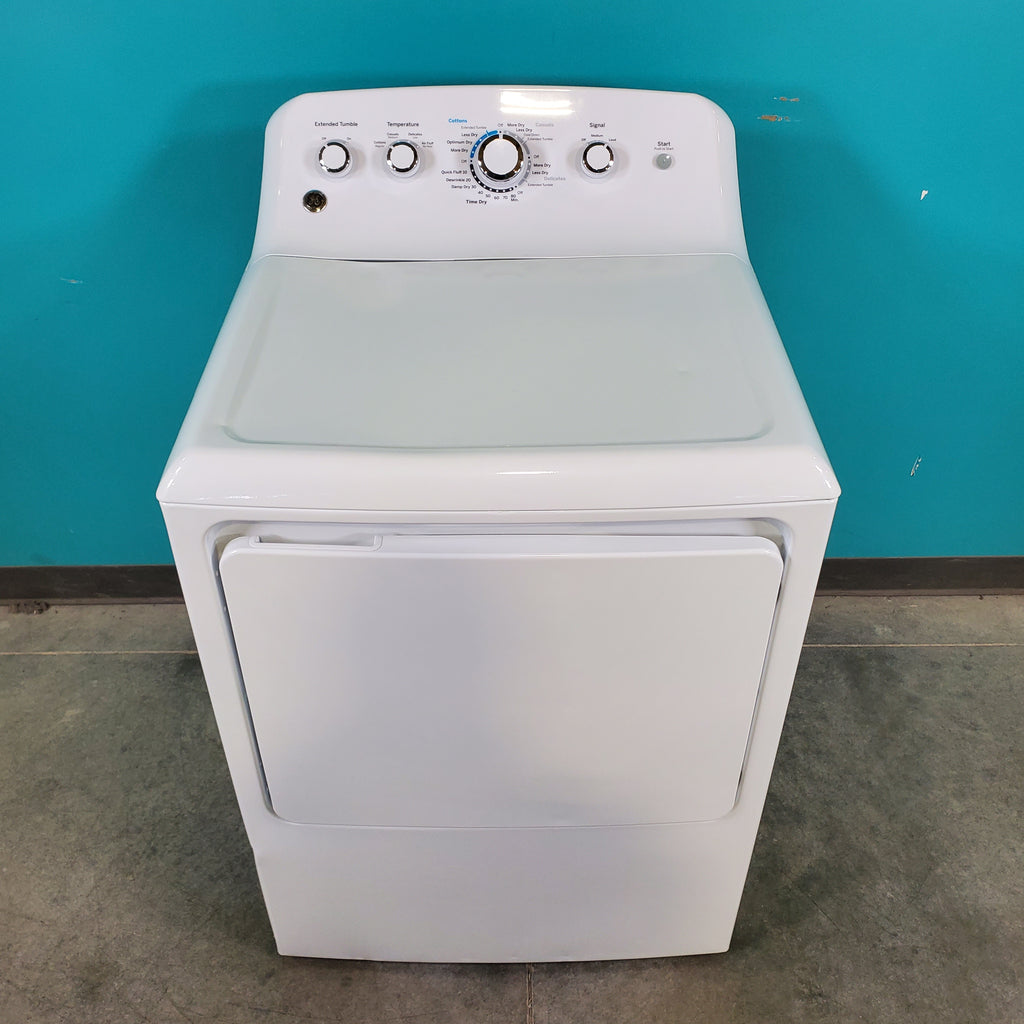 Pictures of Neu Select GE 7.2 cu. ft. Electric 220v Dryer With Auto Sensor Dry - Certified Refurbished - Neu Appliance Outlet - Discount Appliance Outlet in Austin, Tx