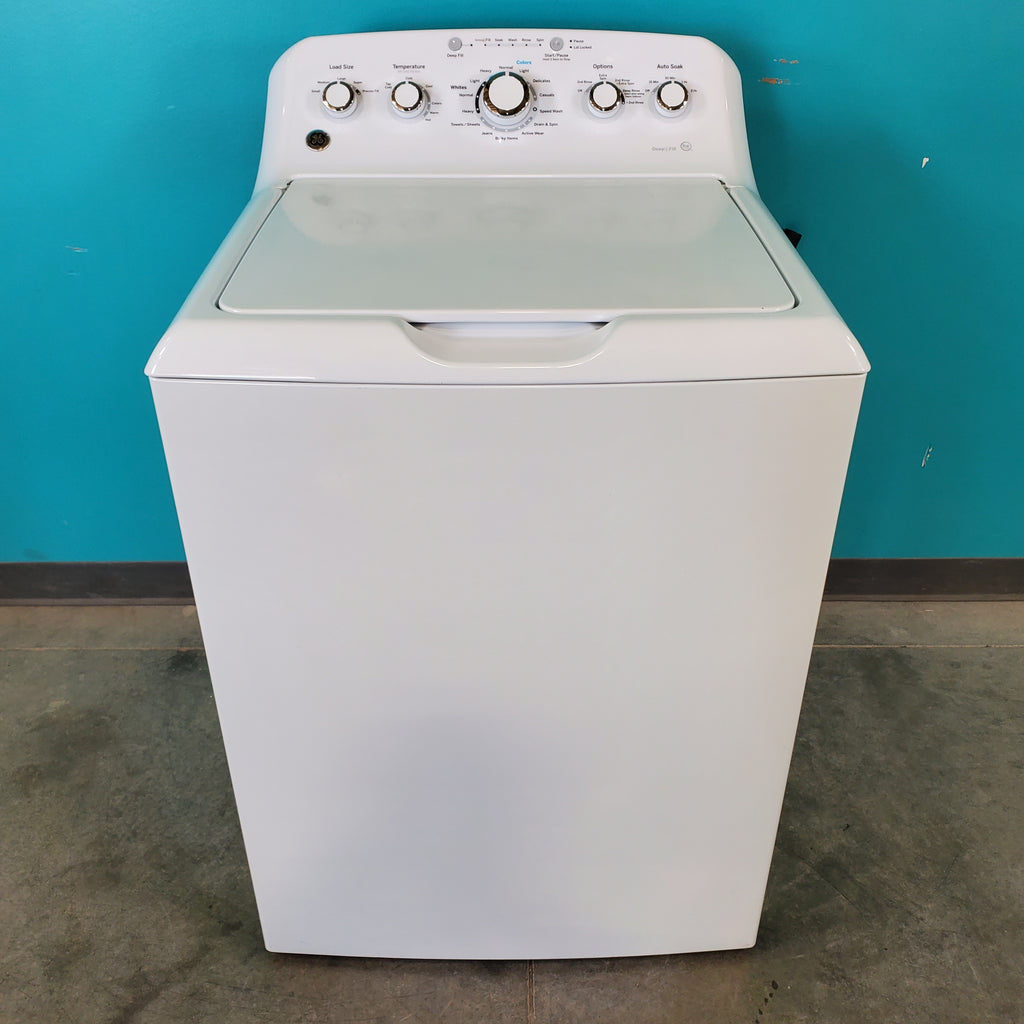 Pictures of Neu Select GE High Capacity 4.2 cu. ft. Agitator Top Load HE Washing Machine With Extra Water Cycle / Option - Certified Refurbished - Neu Appliance Outlet - Discount Appliance Outlet in Austin, Tx