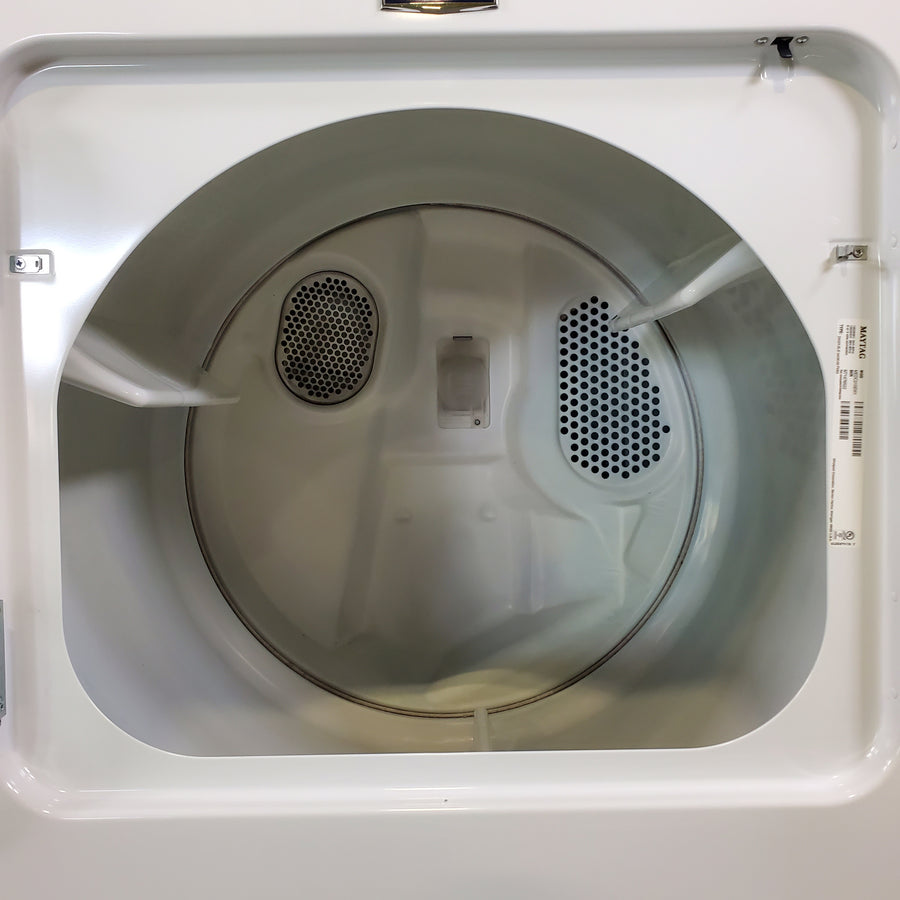 Neu Preferred Maytag High Capacity Impeller Washer & Gas Dryer Set: 3.8 cu. ft. High Capacity Impeller Washer With Extra Water Cycle / Option & 7.0 cu. ft. Gas Dryer With Auto Sensor Dry  - Certified Refurbished