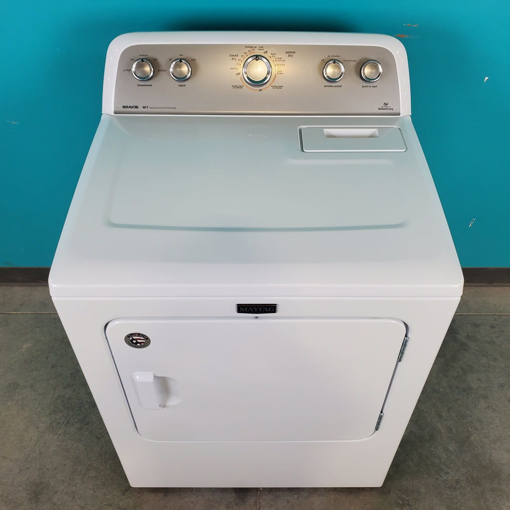 Pictures of Neu Elite Maytag Bravos 7.0 cu. ft. Gas Dryer With Auto Sensor Dry - Certified Refurbished - Neu Appliance Outlet - Discount Appliance Outlet in Austin, Tx