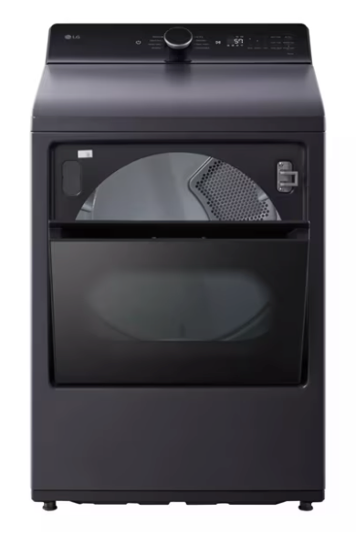 Pictures of 7.3 cu. ft. Ultra Large Capacity Rear Control Electric Dryer with LG EasyLoad™ Door and AI Sensing DLE8400BE - Neu Appliance Outlet - Discount Appliance Outlet in Austin, Tx