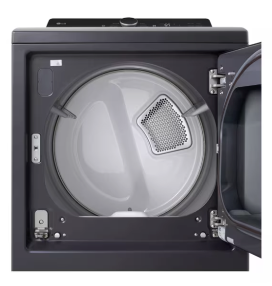 Pictures of 7.3 cu. ft. Ultra Large Capacity Rear Control Electric Dryer with LG EasyLoad™ Door and AI Sensing DLE8400BE - Neu Appliance Outlet - Discount Appliance Outlet in Austin, Tx