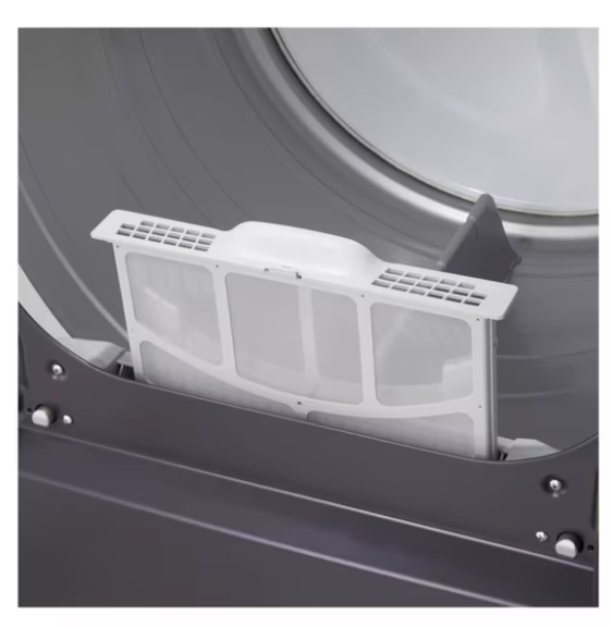 Pictures of 7.3 cu. ft. Ultra Large Capacity Rear Control Electric Dryer with LG EasyLoad™ Door and AI Sensing DLE8400BE - Neu Appliance Outlet - Discount Appliance Outlet in Austin, Tx