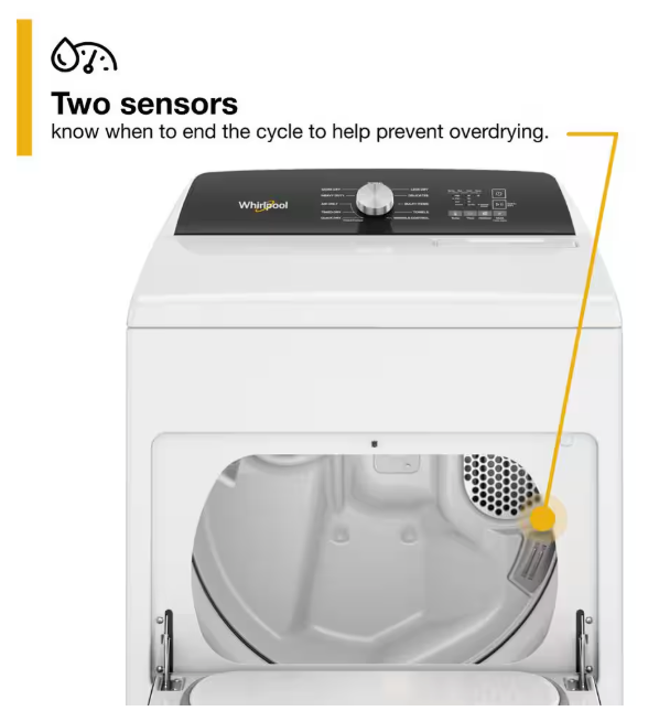 Pictures of 5.2–5.3 Cu. Ft. Whirlpool Top Load Washer in White with Removable Agitator WTW6157PW - Open Box and Whirlpool 7.0 cu. ft. Electric Dryer with Hamper Door WED5010LW - Open Box - Neu Appliance Outlet - Discount Appliance Outlet in Austin, Tx