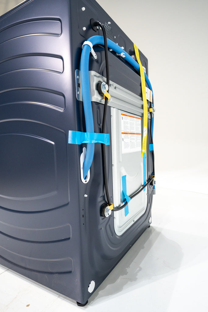 Pictures of GE Profile 5.3 cu. ft. Smart Front Load ENERGY STAR Washer with OdorBlock UltraFresh Vent System and Microban Technology in Sapphire Blue PFW870SPVRS - New in Box - Neu Appliance Outlet - Discount Appliance Outlet in Austin, Tx