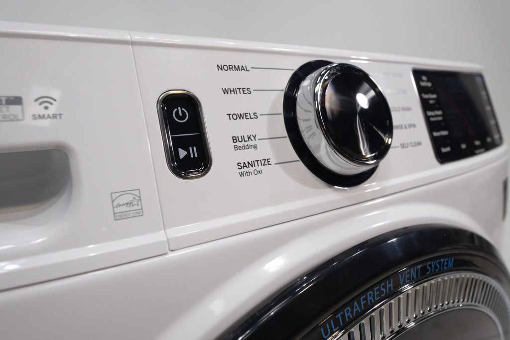 Pictures of GE ENERGY STAR 4.8 cu. ft. Capacity Smart Front Load Washer with UltraFresh Vent System with OdorBlock GFW550SSNWW - New in Box - Neu Appliance Outlet - Discount Appliance Outlet in Austin, Tx