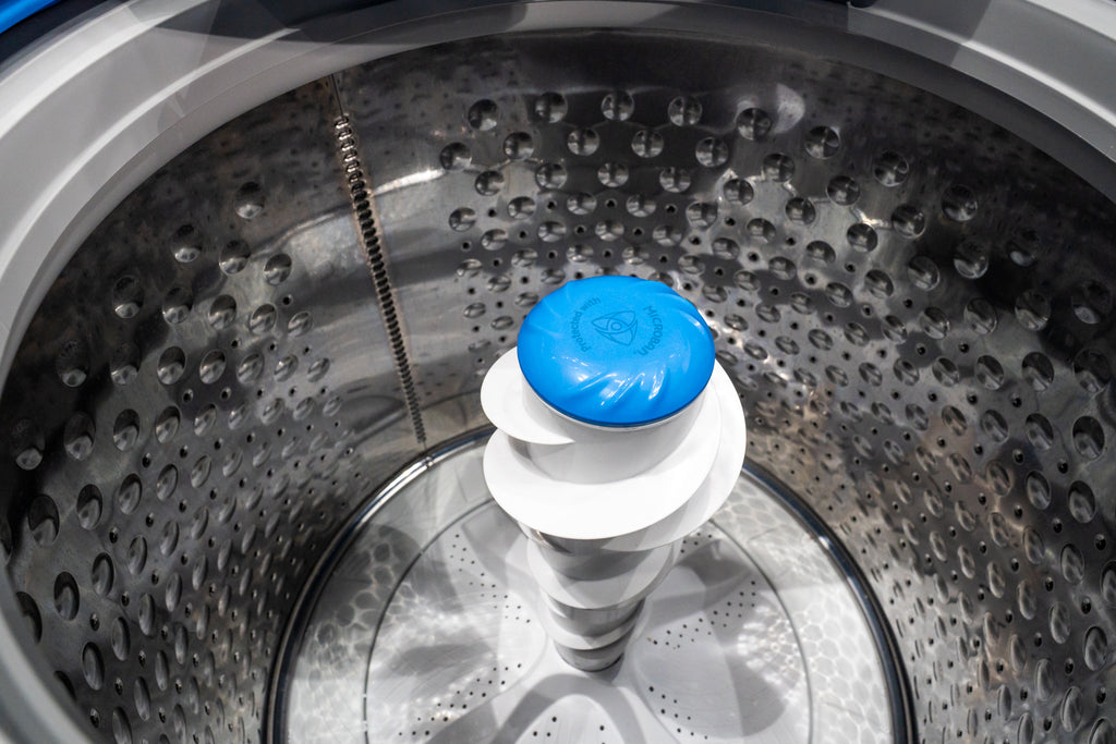 Pictures of GE Profile™ ENERGY STAR® 5.3 cu. ft. Capacity Washer with Smarter Wash Technology and Adaptive SmartDispense PTW805BPWRS - New in Box - Neu Appliance Outlet - Discount Appliance Outlet in Austin, Tx