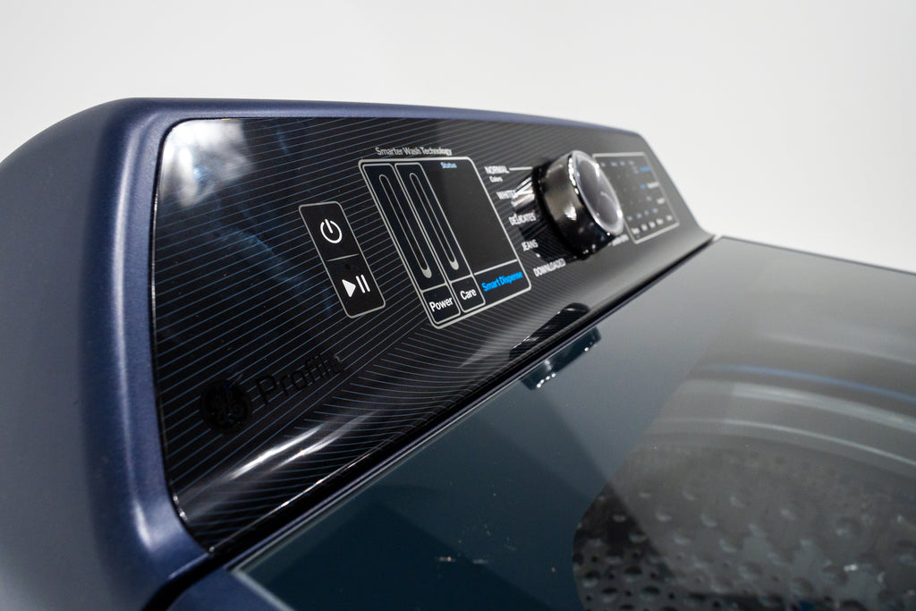 Pictures of GE Profile™ ENERGY STAR® 5.4 cu. ft. Capacity Washer with Smarter Wash Technology and Adaptive SmartDispense GE9871 - PTW800BPWRS - New in Box - Neu Appliance Outlet - Discount Appliance Outlet in Austin, Tx