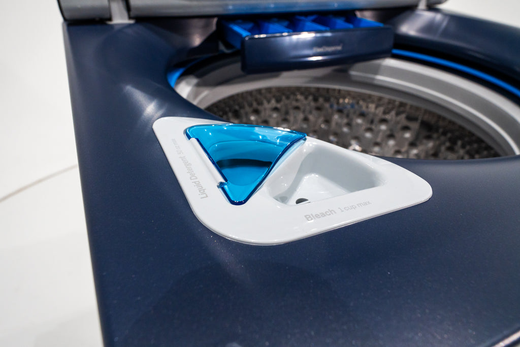 Pictures of GE Profile™ ENERGY STAR® 5.4 cu. ft. Capacity Washer with Smarter Wash Technology and Adaptive SmartDispense GE9871 - PTW800BPWRS - New in Box - Neu Appliance Outlet - Discount Appliance Outlet in Austin, Tx