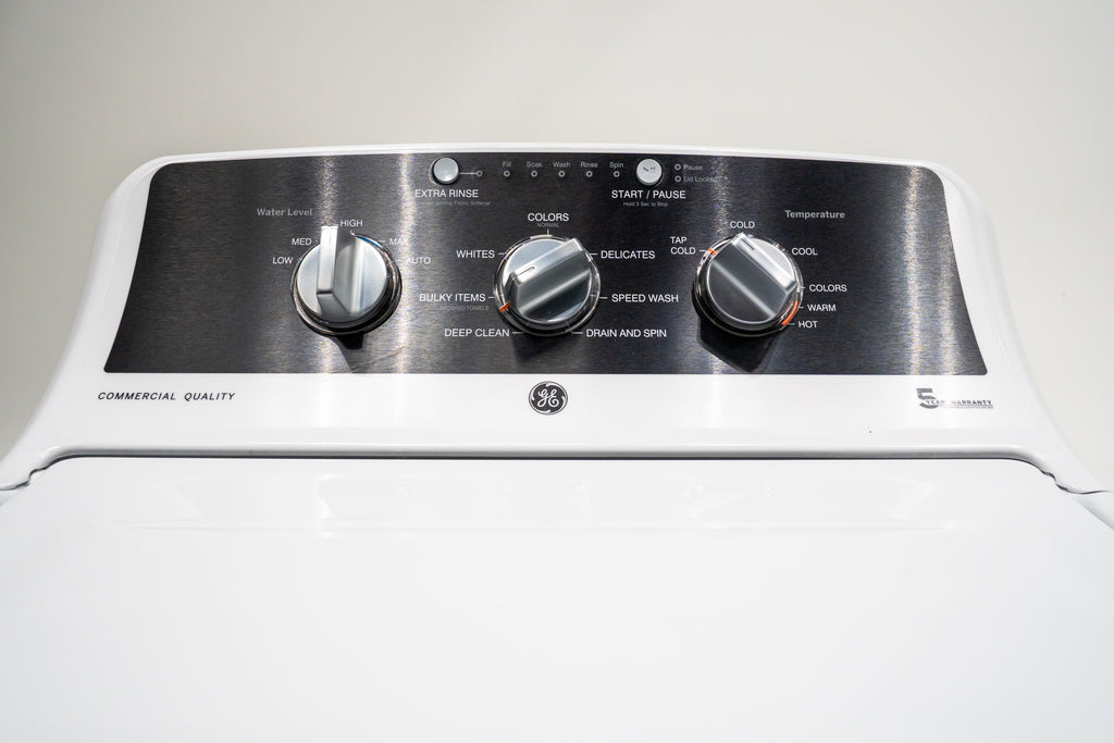 Pictures of GE 4.3 cu. ft. Capacity Washer with Stainless Steel Basket with Deep Clean GTW525ACWWB - New in Box - Neu Appliance Outlet - Discount Appliance Outlet in Austin, Tx