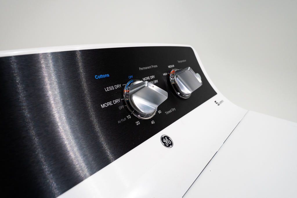 Pictures of GE® Commercial Quality 6.2 cu. ft. Capacity Electric Dryer with Up To 120 ft. Venting GTX52EASPWB - New in Box - Neu Appliance Outlet - Discount Appliance Outlet in Austin, Tx