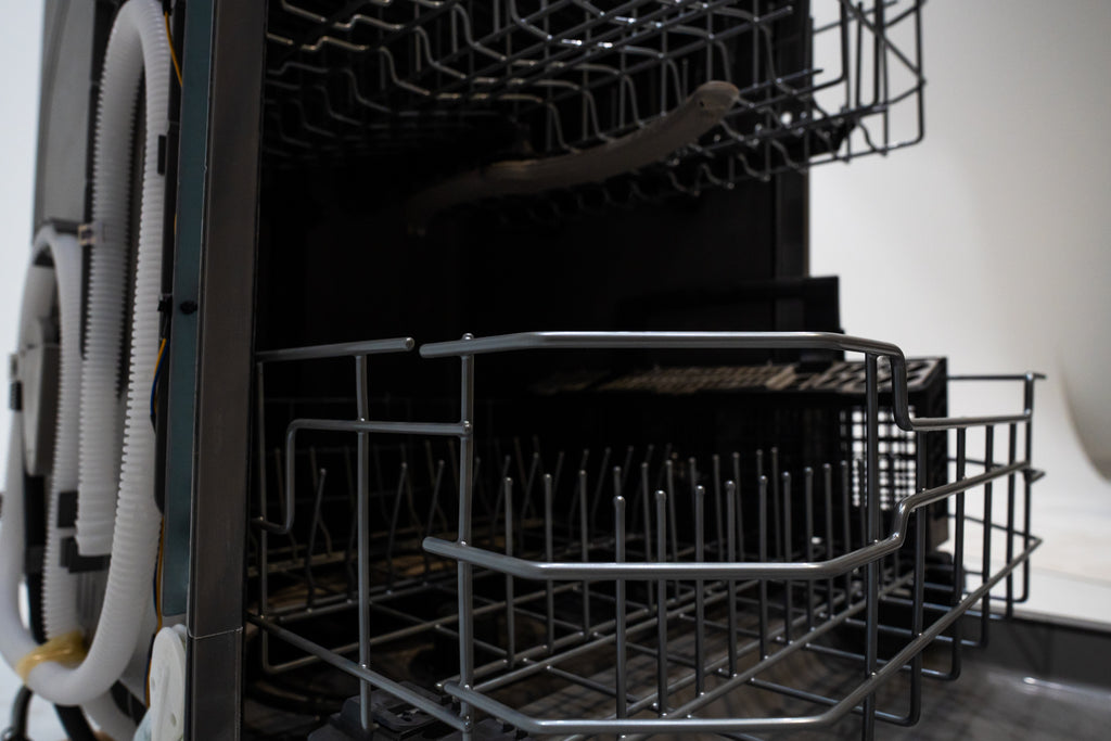 Pictures of GE® ENERGY STAR® Top Control with Plastic Interior Dishwasher with Sanitize Cycle & Dry Boost GDP630PYRFS - New in Box - Neu Appliance Outlet - Discount Appliance Outlet in Austin, Tx