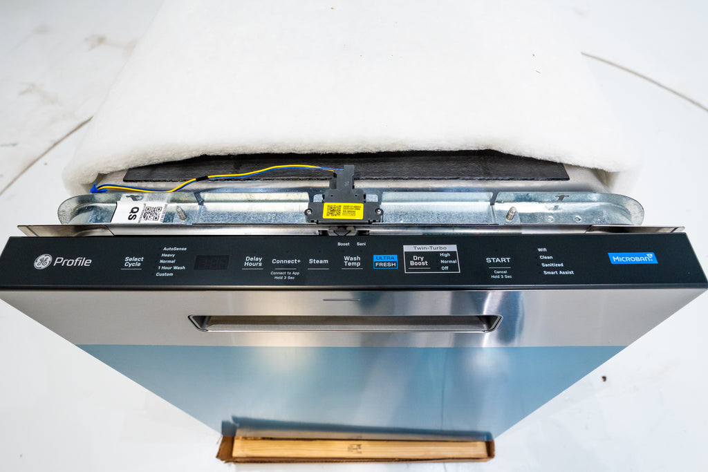 Pictures of The Barton Springs GE Kitchen Package | PGD29BYTFS | PHS930YPFS | PDP795SYVFS | PVM9005SJSS - Neu Appliance Outlet - Discount Appliance Outlet in Austin, Tx