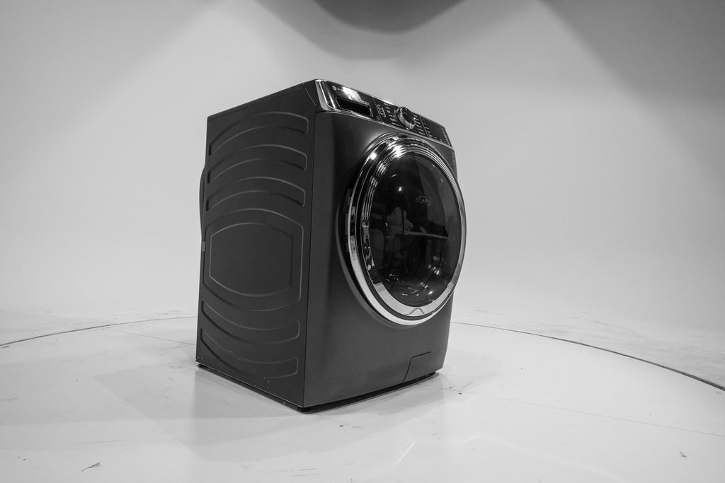 Pictures of GE Profile™ 5.5 cu. ft. Capacity Smart Front Load ENERGY STAR® Steam Washer with UltraFresh Vent System+ and Smart Wash & Smart Rinse PFW955SPWGN - New in Box - Neu Appliance Outlet - Discount Appliance Outlet in Austin, Tx