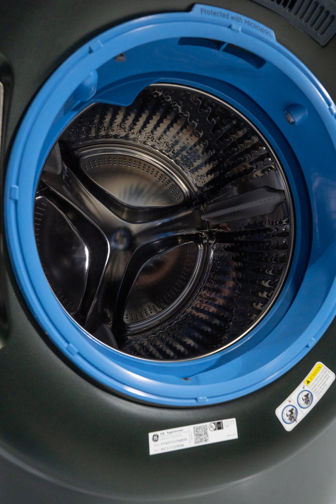 Pictures of GE Profile™ 5.5 cu. ft. Capacity Smart Front Load ENERGY STAR® Steam Washer with UltraFresh Vent System+ and Smart Wash & Smart Rinse PFW955SPWGN - New in Box - Neu Appliance Outlet - Discount Appliance Outlet in Austin, Tx