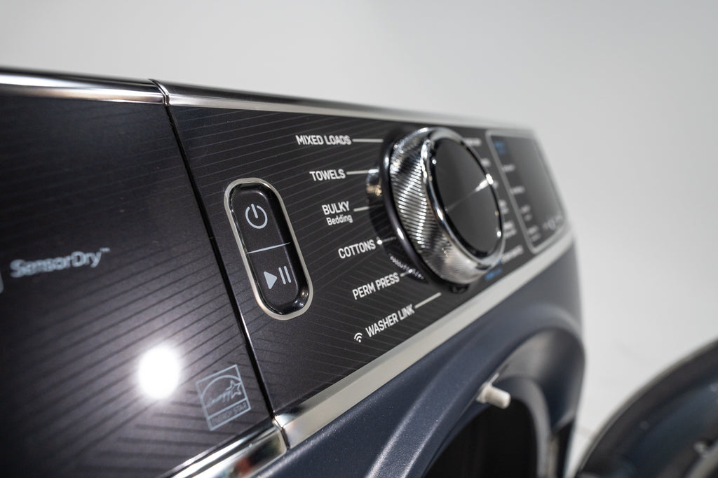 Pictures of GE Profile Smart Front Load Electric 7.8 Cu. Ft. Capacity Dryer with Steam and Sanitize Cycle PFD87ESPVRS - New in Box - Neu Appliance Outlet - Discount Appliance Outlet in Austin, Tx