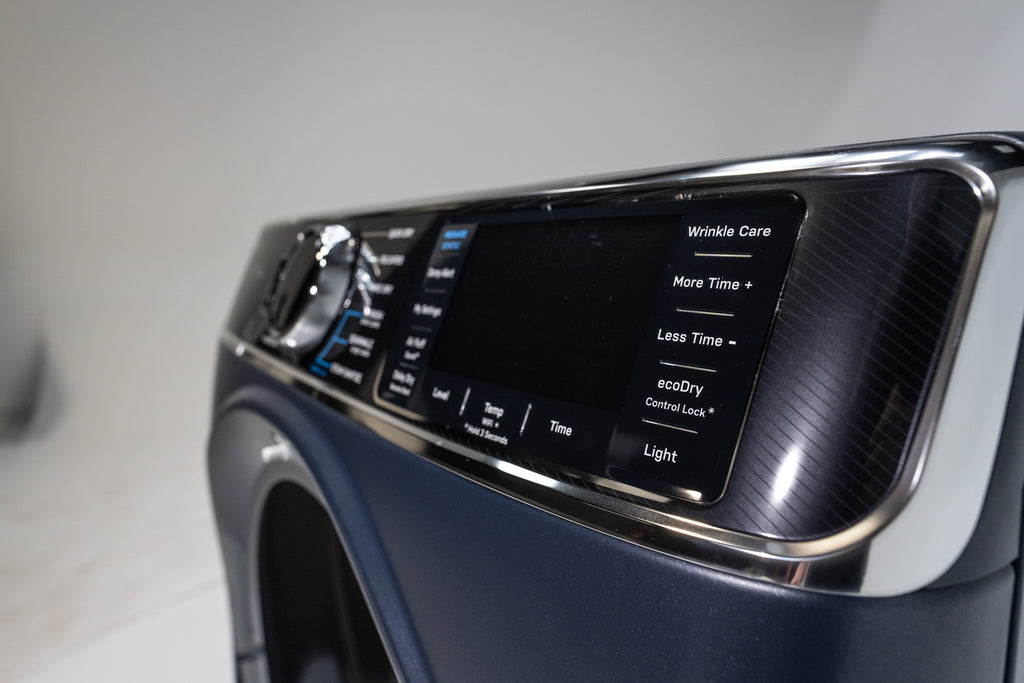 Pictures of GE Profile Smart Front Load Electric 7.8 Cu. Ft. Capacity Dryer with Steam and Sanitize Cycle PFD87ESPVRS - New in Box - Neu Appliance Outlet - Discount Appliance Outlet in Austin, Tx