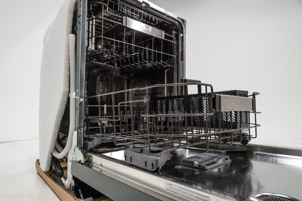 Pictures of Cafe 24-in Top Control Built-in Dishwasher With Third Rack ENERGY STAR, 44-Decibel Very Quiet Sound Level CDT858P3VD1 - New in Box - Neu Appliance Outlet - Discount Appliance Outlet in Austin, Tx