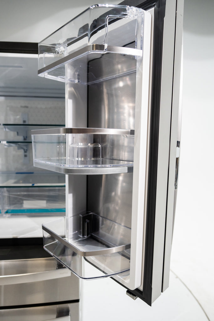 Pictures of GE Profile™ ENERGY STAR® 29 Cu. Ft. Smart Fingerprint Resistant 4-Door French-Door Refrigerator with Door In Door PGD29BYTFS - New in Box - Neu Appliance Outlet - Discount Appliance Outlet in Austin, Tx