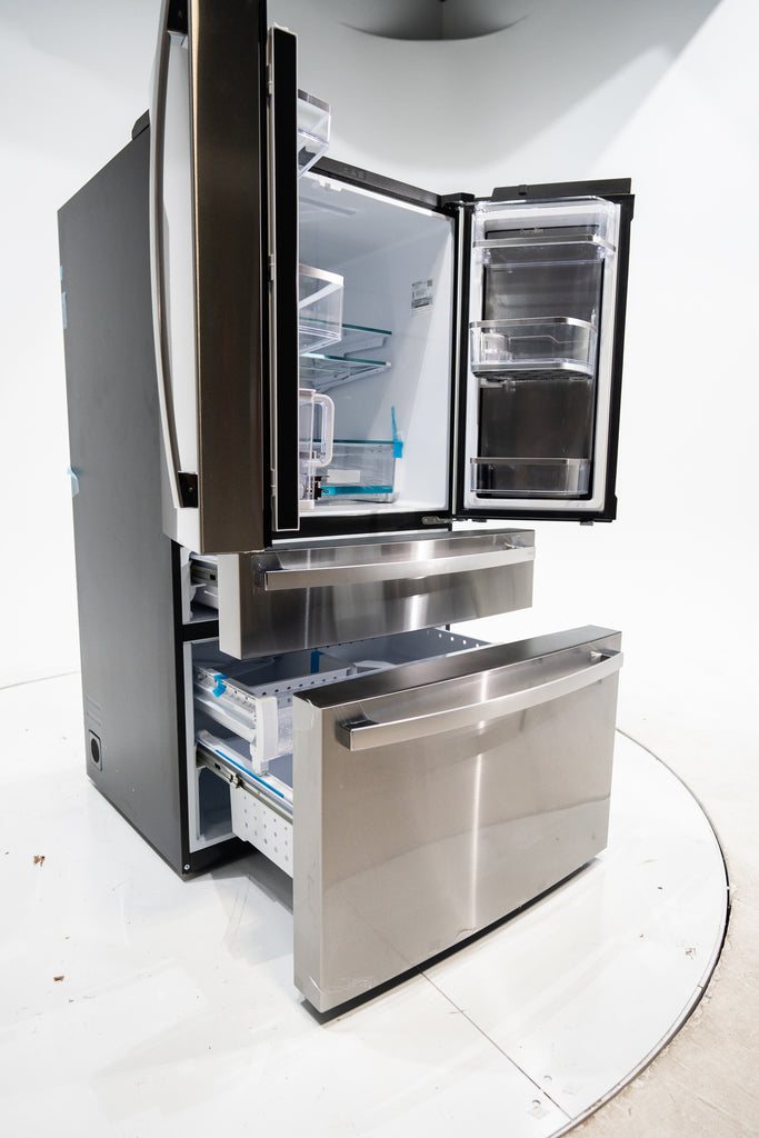 Pictures of GE Profile™ ENERGY STAR® 29 Cu. Ft. Smart Fingerprint Resistant 4-Door French-Door Refrigerator with Door In Door PGD29BYTFS - New in Box - Neu Appliance Outlet - Discount Appliance Outlet in Austin, Tx