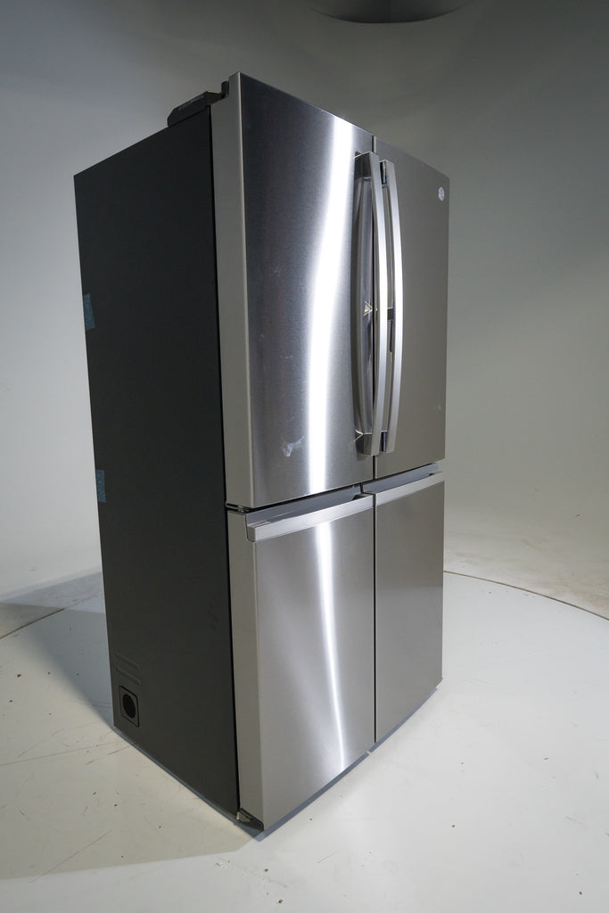 Pictures of GE Profile ENERGY STAR® 22.9 Cu. Ft. Counter-Depth Quad-Door Refrigerator with Dual-Dispense AutoFill Pitcher and Door in Door PHD23BYWFS - New in Box - Neu Appliance Outlet - Discount Appliance Outlet in Austin, Tx