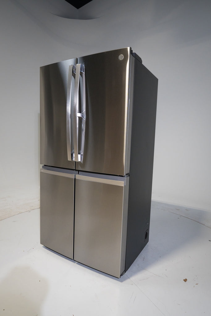 Pictures of GE Profile ENERGY STAR® 22.9 Cu. Ft. Counter-Depth Quad-Door Refrigerator with Dual-Dispense AutoFill Pitcher and Door in Door PHD23BYWFS - New in Box - Neu Appliance Outlet - Discount Appliance Outlet in Austin, Tx