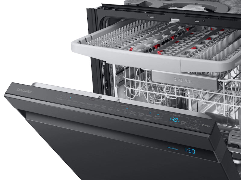 Pictures of Samsung AutoRelease Smart 39dBA Dishwasher with Linear Wash in Fingerprint Resistant Black Stainless Steel DW80R9950UG - Scratch and dent (minor) - Neu Appliance Outlet - Discount Appliance Outlet in Austin, Tx