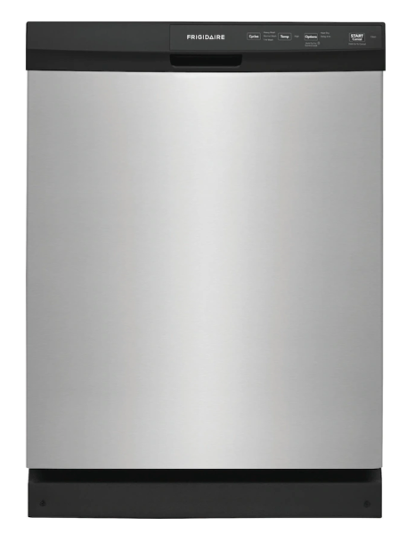 Pictures of Frigidaire 24 in. 55 dBA Front Control Built-In Tall Tub Dishwasher in Stainless Steel with 3-Cycle FFCD2413US - Scratch & Dent (Moderate) - Neu Appliance Outlet - Discount Appliance Outlet in Austin, Tx