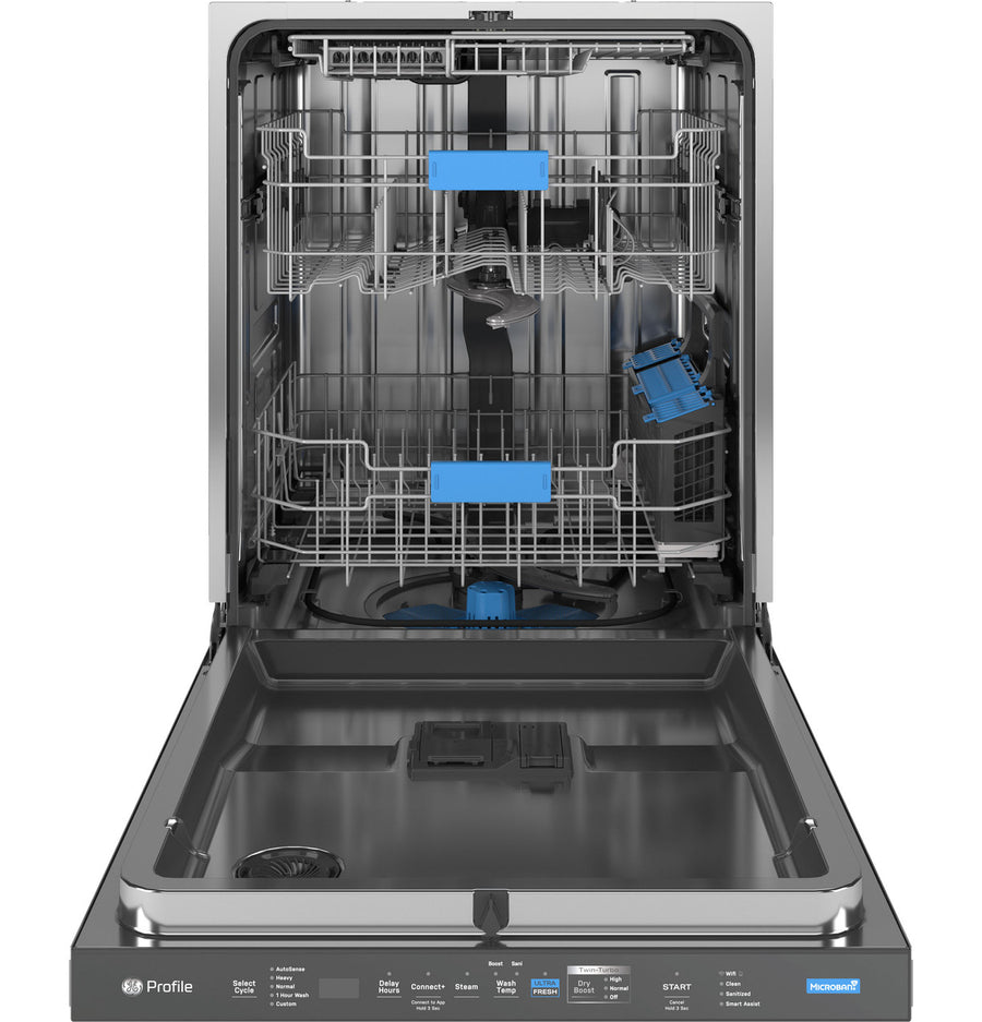 GE Profile™ ENERGY STAR Smart UltraFresh System Dishwasher with Microban™ Antimicrobial Technology with Deep Clean Washing 3rd Rack, 39 dBA GE9856 - PDP795SYVFS - New in Box