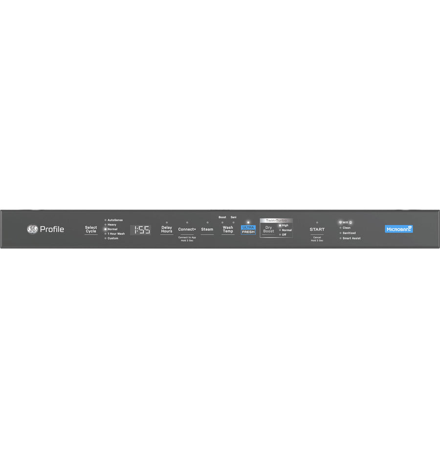 GE Profile™ ENERGY STAR Smart UltraFresh System Dishwasher with Microban™ Antimicrobial Technology with Deep Clean Washing 3rd Rack, 39 dBA GE9856 - PDP795SYVFS - New in Box