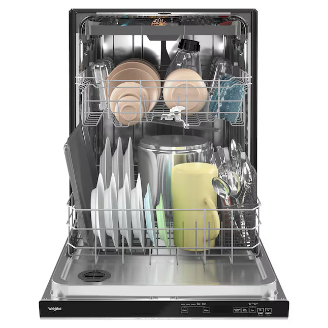 Whirlpool Dishwasher with Ai Intelligent Wash and Sensor Cycle in Fingerprint Stainless Steel 251318SD1318 - WDTA50SAKZ - OPen Box