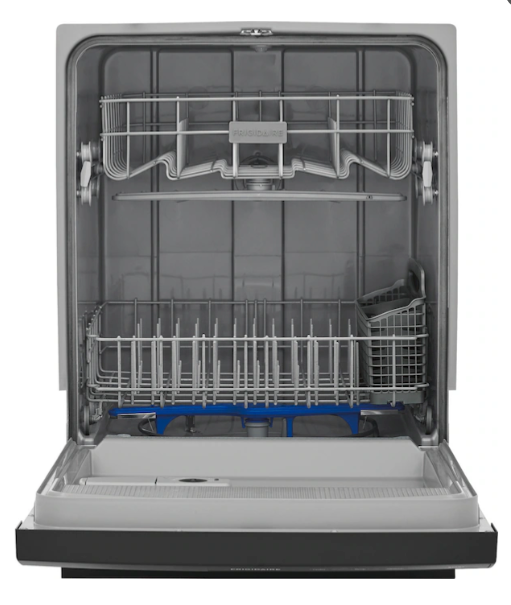 Frigidaire 24 in. 55 dBA Front Control Built-In Tall Tub Dishwasher in Stainless Steel with 3-Cycle FFCD2413US - Scratch & Dent (Minor)