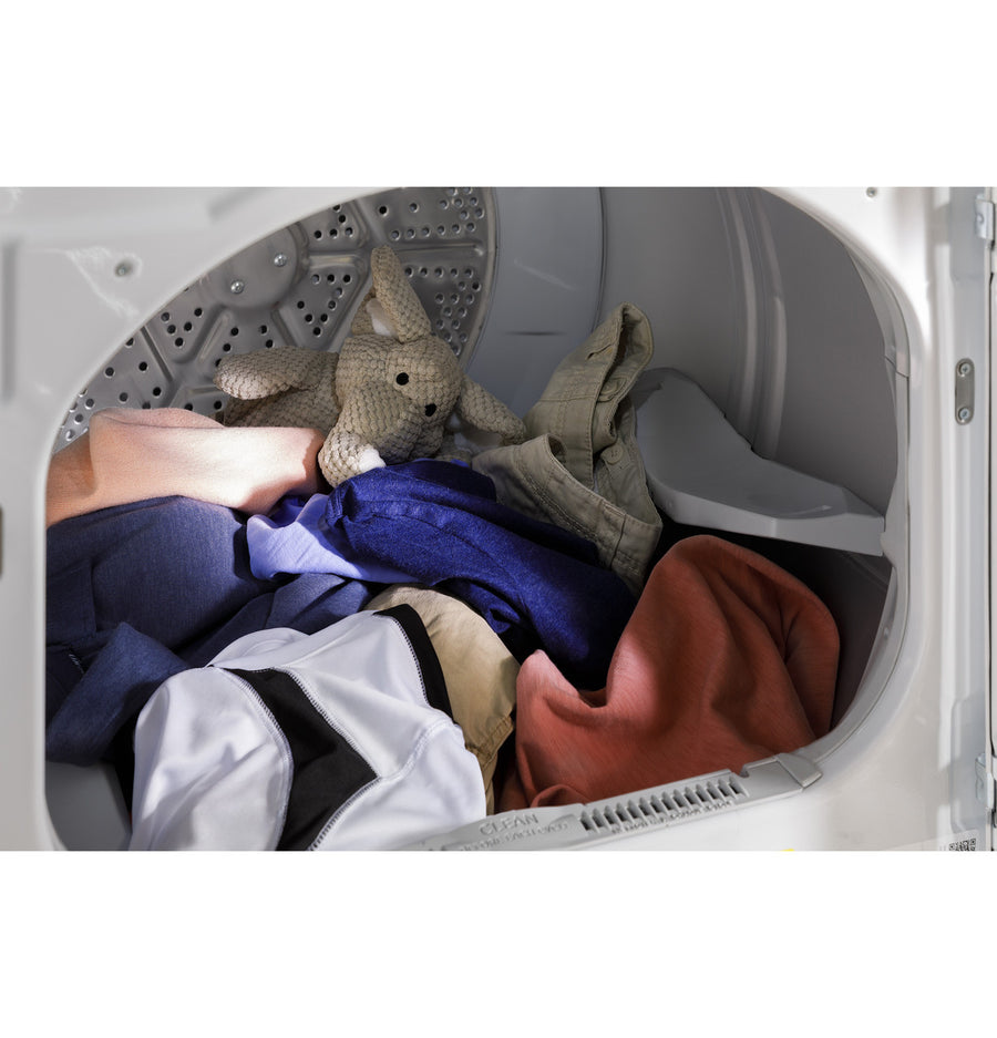 GE Electric 7.4 Cu. Ft. Front Load Dryer with Sensor Dry in White GTD58EBSVWS - Certified Refurbished