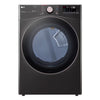 Pictures of LG Black Steel Smart Wi-Fi Enabled Front Load Electric 7.4 Cu. Ft. Dryer with TurboSteam and Built-In Intelligence DLEX4000B - New in Box - Neu Appliance Outlet - Discount Appliance Outlet in Austin, Tx