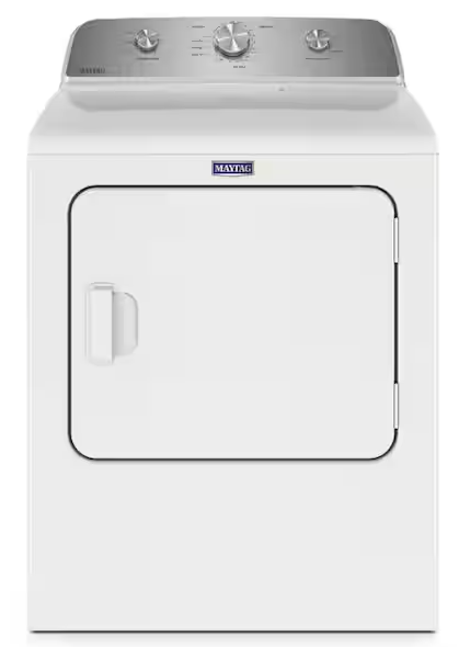 Pictures of Maytag Top Load 4.7 cu. ft. Agitator Washer with Extra Power and Deep Fill Option MVW5435PW - Open Box and MayTag 7.0 cu. ft. Top Load Electric Wrinkle Prevent Dryer MED4500MW - Scratch & Dent (Minor) - Neu Appliance Outlet - Discount Appliance Outlet in Austin, Tx