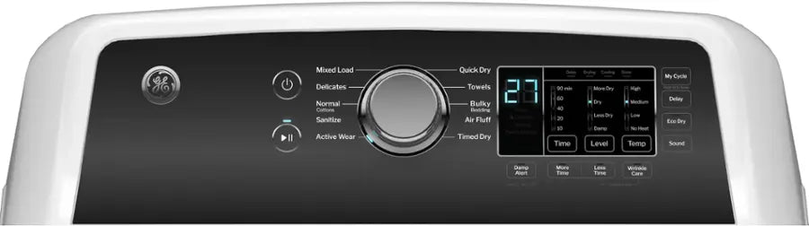 GE 4.5 cu. ft. Capacity Washer with Water Level Control GTW585BSVWS - New in Box and GE Electric 7.4 Cu. Ft. Front Load Dryer with Sensor Dry in White GTD58EBSVWS - Open Box