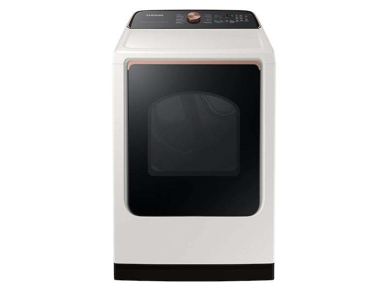 Samsung Smart Top Load 5.5 Cu. Ft. with Auto Dispense Washer WA55CG7500AE - Scratch & Dent (Moderate)  and  Samsung 7.4 cu. ft. Vented Smart Gas Dryer in Ivory with Steam Sanitize+ 16181 - DVG55CG7500E - Scratch & Dent (Moderate)