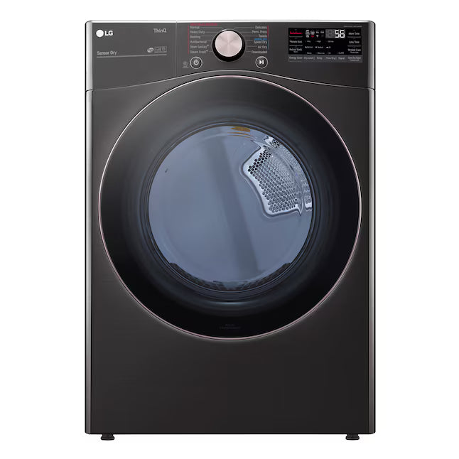 LG Front Load 4.5 Cu. Ft. Washer with TurboWash 360 Technology WM4000HBA - Scratch & Dent (Minor) and LG Smart Wi-Fi Enabled Front Load Electric 7.4 Cu. Ft. Dryer with TurboSteam 16265 - DLEX4000B - Scratch & Dent (Moderate)