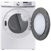 Pictures of Samsung 7.5 cu. ft. Smart Electric Dryer with Steam Sanitize+ in White DVE45B6300W - New in Box - Neu Appliance Outlet - Discount Appliance Outlet in Austin, Tx