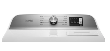 Maytag 7.0 cu. ft Top Load Gas Dryer with Moisture Sensing 30133SD145 - MGD6200KW - Scratch and Dent (Minor)