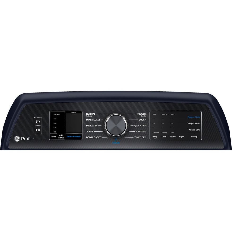 Pictures of GE Profile Energy Star Certified Large Steam Cycle Vented Electric Dryer PTD90EBPTRS - New in Box - Neu Appliance Outlet - Discount Appliance Outlet in Austin, Tx