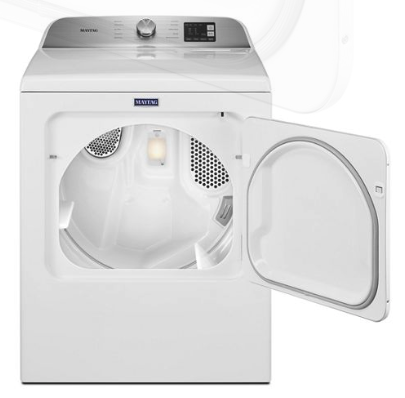 Maytag 7.0 cu. ft Top Load Gas Dryer with Moisture Sensing 30133SD145 - MGD6200KW - Scratch and Dent (Minor)