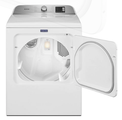 Pictures of Maytag 7.0 cu. ft Top Load Gas Dryer with Moisture Sensing MGD6200KW - Scratch and Dent (Minor) - Neu Appliance Outlet - Discount Appliance Outlet in Austin, Tx