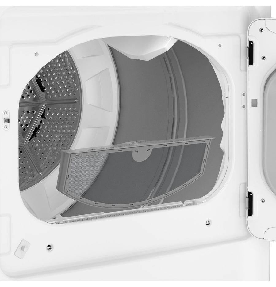 GE Electric 7.4 Cu. Ft. Front Load Dryer with Sensor Dry in White GTD58EBSVWS - Certified Refurbished