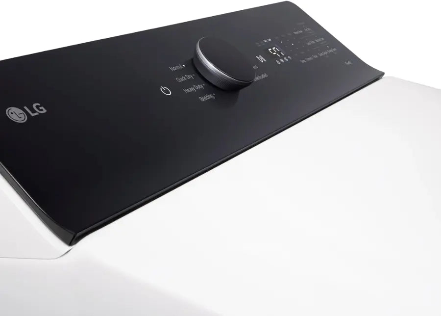 Pictures of LG Energy Star Certified 7.3 cu. ft. Ultra Large Capacity Rear Control Electric Dryer with LG EasyLoad™ Door and AI Sensing DLE8400WE - New in Box - Neu Appliance Outlet - Discount Appliance Outlet in Austin, Tx