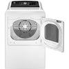 GE 4.5 cu. ft. Top Load Washer with Water Level Control GTW585BSVWS - New in Box and GE Electric 7.4 Cu. Ft. Front Load Dryer with Sensor Dry in White GTD58EBSVWS - Open Box