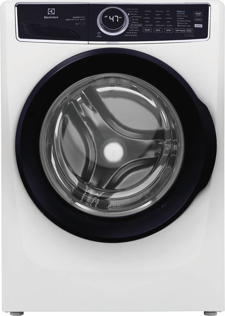 Pictures of Electrolux 4.5 Cu. Ft. Front Load Perfect Steam™ Washer with LuxCare® Plus Wash and SmartBoost® ELFW7626BW - Open Box - Neu Appliance Outlet - Discount Appliance Outlet in Austin, Tx