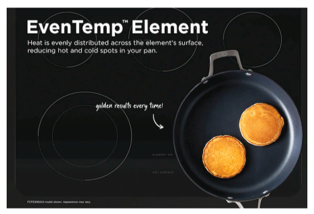 Frigidaire Electric Range with Five Cooktop Element, Air Fry and Self Cleaning 22142774 - FCRE3083AS - Open Box